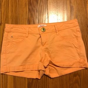 Orange shorts